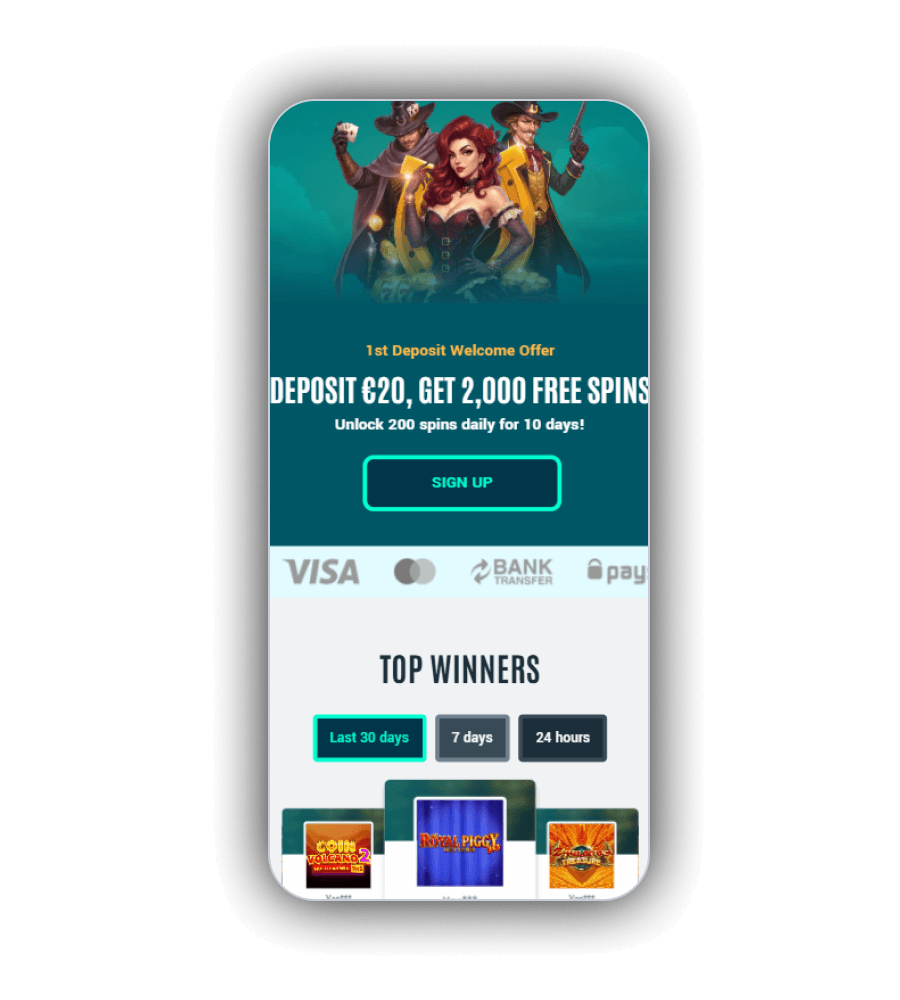 Howzit Casino on mobile
